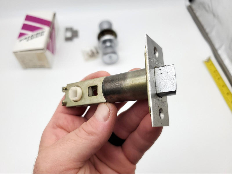 Falcon Door Knob Privacy Lock Satin Chrome 2-3/4" Backset A331 B USA Made NOS 8