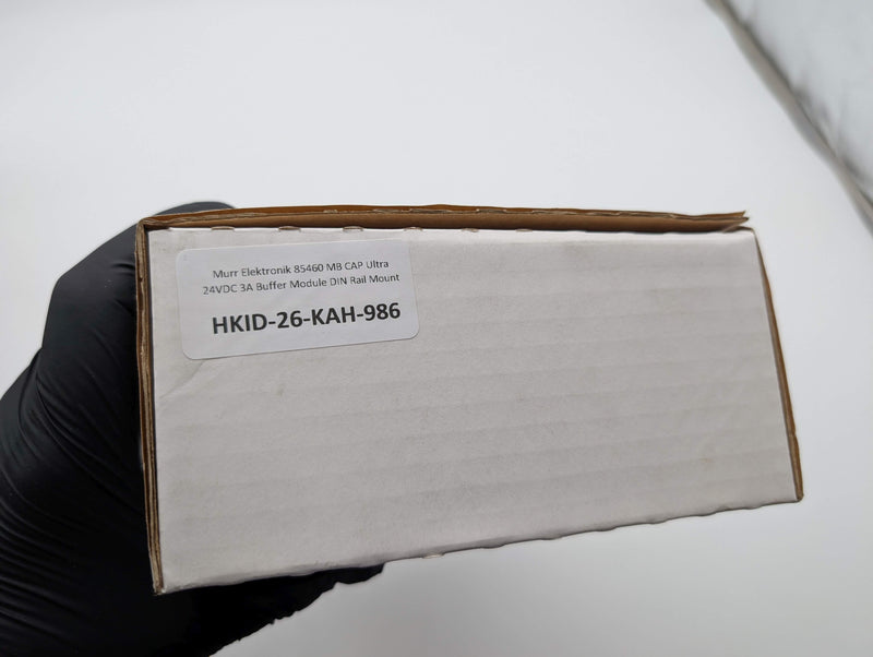 Murr Elektronik 85460 MB CAP Ultra 24VDC 3A Buffer Module DIN Rail Mount