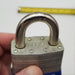 Master Lock Padlock No 5 1"L x 11/32"D Shackle 2" Body Keyed Diff USA Made Blue 5