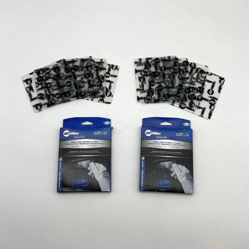 Miller 231921 Front Lens Cover for Welding Helmet 4-1/2" x 5" 2pks/10 lens 8