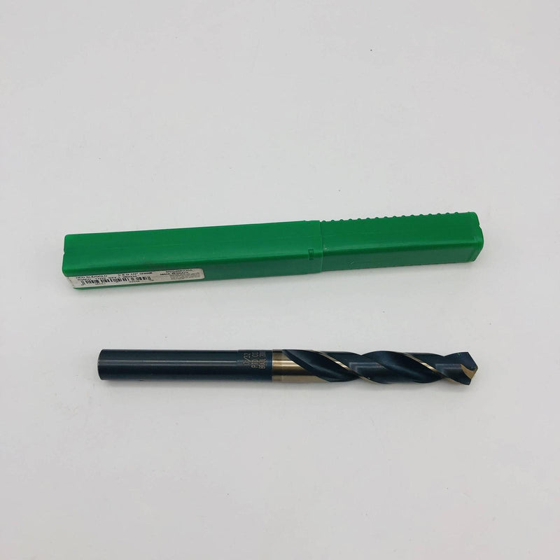 Precision 092334 17/32 Twist Drill Bit R56CO HCO Blk/Gold S&D 1/2" Shank 10