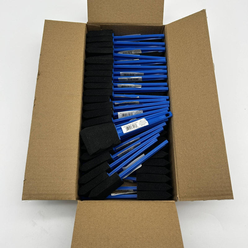 Weiler 99808 Foam Brush 2inch w/ Plastic Handle Not for Shellac Lacquer 50pk