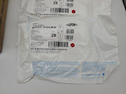 Dupont Cleanroom Boot Covers 2XL Gripper Sole 18" IC447SWH2X Pack of 100 3