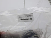 Brad 8R5000A16M010 Micro-Change M12 Receptacle 1/2"-14 NPT 1 Meter Len 5 Pole 5