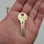 5x Yale RN11 Key Blanks GK Keyway Nickel Silver 6 Pin NOS 1