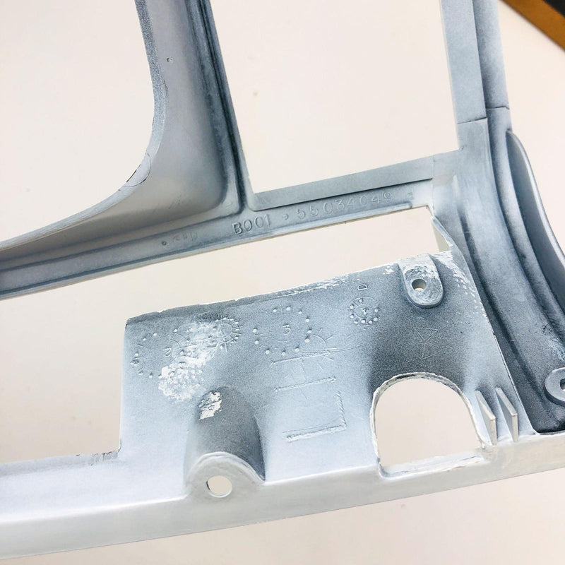 Mopar 55034049 Headlight Bezel White OEM Left LH New Old Stock NOS 5BL63KW7 8