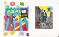 Pop Art Prints Portfolio Seth Deitch Fishmonger Lot of 60 8.5" x 11" Prints 3