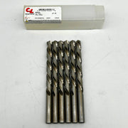 6pk Chicago-Latrobe 44423 Jobber Drill Bit 23/64 List 150L Left-Hand Helix HSS 1