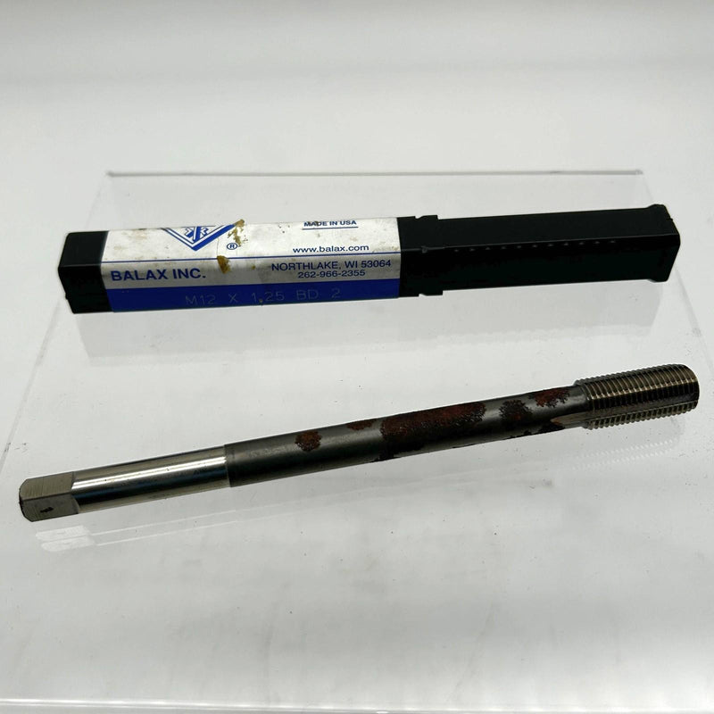 Balax SO.242067 Thread Forming Tap M12 x 1.25 BD2 6in OAL Bright 1ct