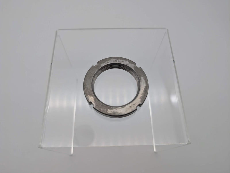 SKF KM 10 Bearing Lock Nut M50x1.5mm 70 mm OD 61mm Face Dia 11mm Width Steel 2