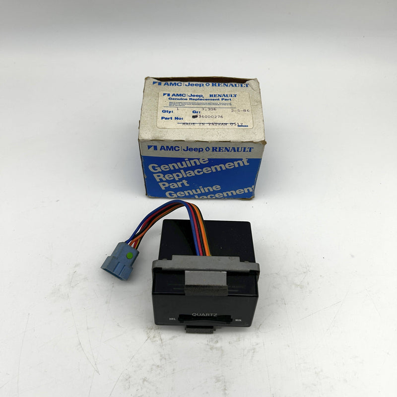 AMC Jeep 36000276 Clock Quartz OEM New Old Stock Open