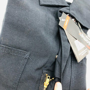 Topps CO07-5505 Flame Resistant Coveralls 52R Nomex 4.5oz Unlined Navy Blue NWT 4