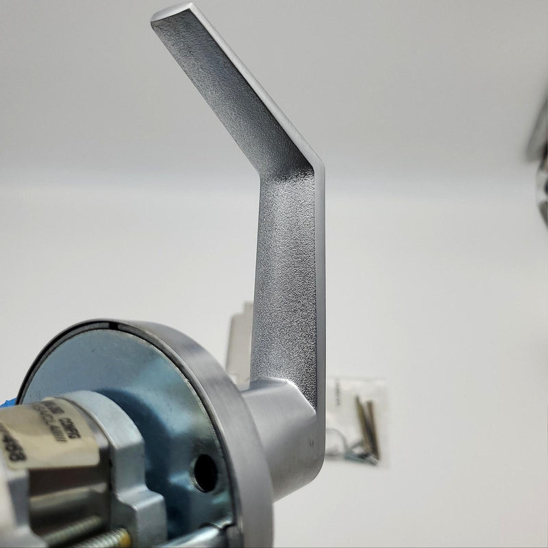 PDQ Door Lever Storeroom Lock Satin Chrome 2-3/4" Backset Less Core GP115PHL 6