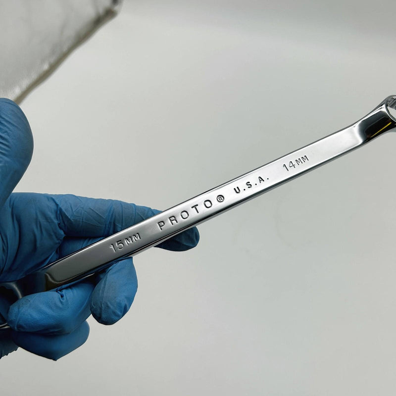 Stanley Proto 1061M Box End Wrench 14mm x 15mm Dual Ended 12pt Alloy Steel 4