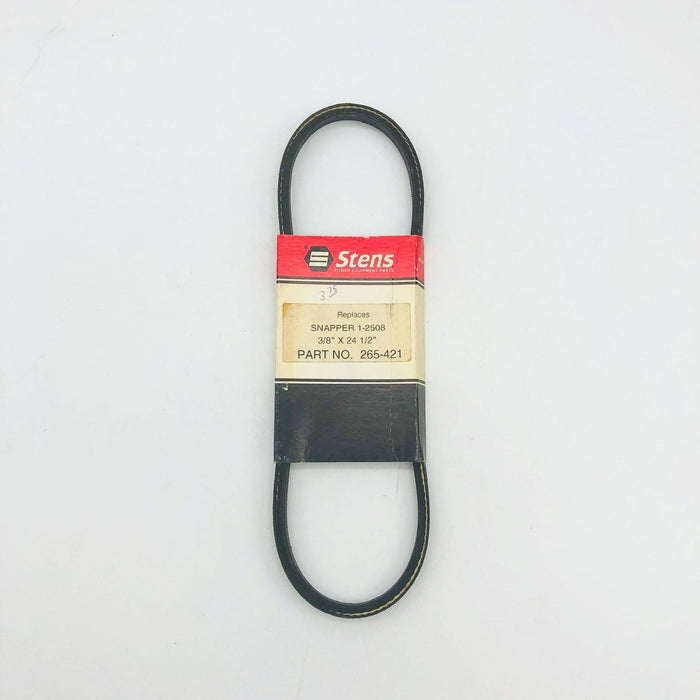 Stens 265-421 Drive Belt 3/8" x 24-1/2" New NOS For Snapper 12508 Open 10