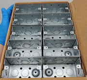 Appleton 4SSL-EK Handy Box 4" x 2-1/8" x 2-1/8" Deep Pack w/ Knockouts Box of 50 7