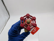 ProLine 1/2" Gate Valve FNPT x FNPT 200 PSI 6TWJ8 Brass 3