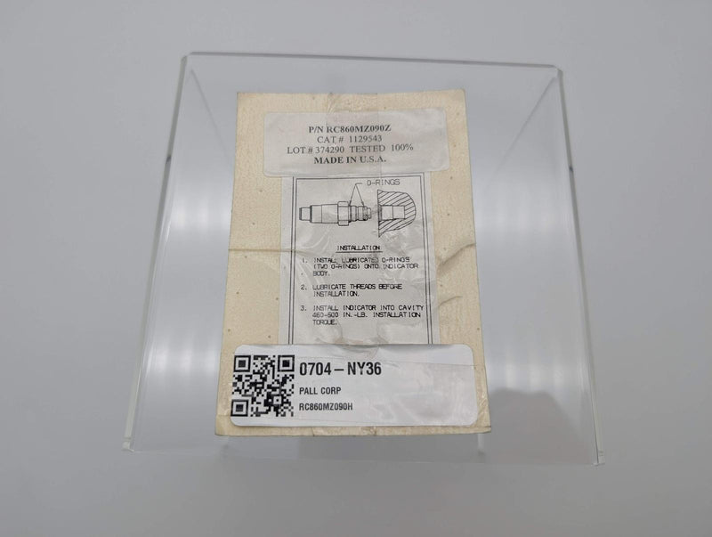 Pall Deltadyne RC860MZ090Z Differential Visual Indicator Type D