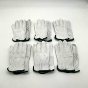 PIP 991K Leather Drivers Gloves Size Medium Keystone Thumb Slip On Cuff 6 Pairs 11