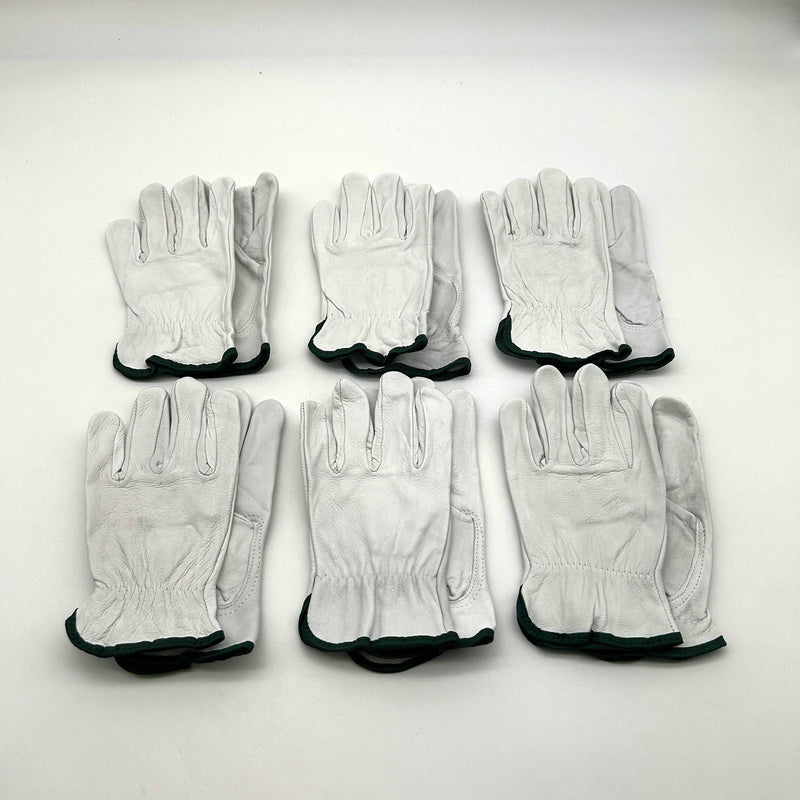 PIP 991K Leather Drivers Gloves Size Medium Keystone Thumb Slip On Cuff 6 Pairs 11