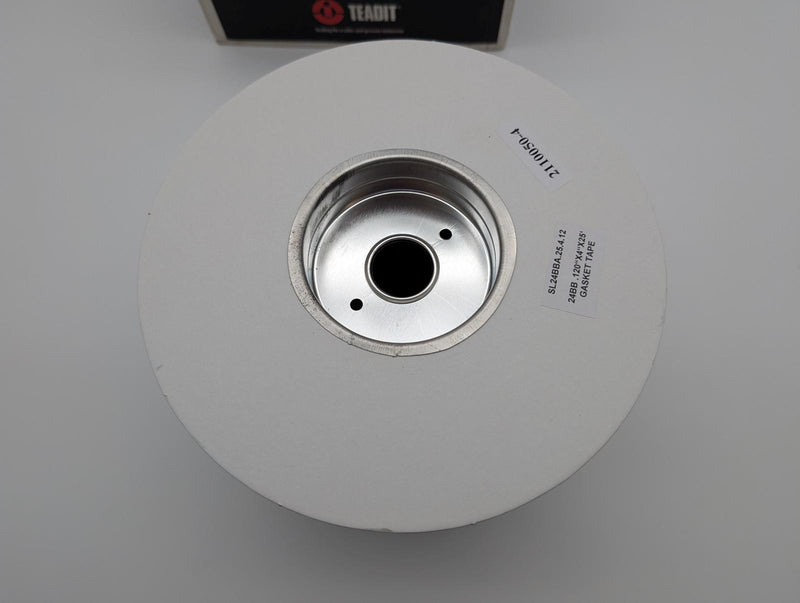 Teadit 24BB Gasket Tape 0.120in x 4in x 25ft 100% Monoaxial Expanded PTFE 3