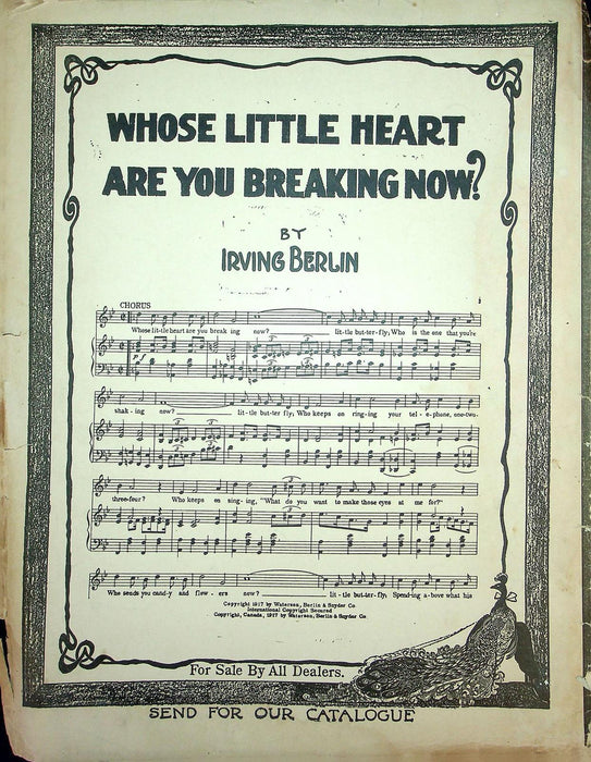 1918 Just A Baby's Prayer At Twilight Vintage Sheet Music Large M K Jerome 3