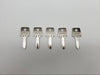 5x Sears C1069C Key Blanks for Craftsman Sears Toolbox Chests Nickel Plated 3