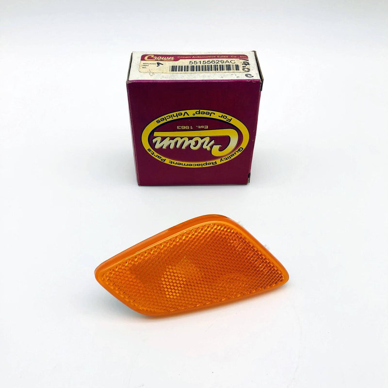 Crown 55155629AC Side Marker Lamp Lens Turn Signal Left Hand NOS Open 3