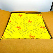Spilfyter HVU-75 Universal SM Sorbent Pads 16in x 18in Hi Vis Yellow DW 100/Box 1