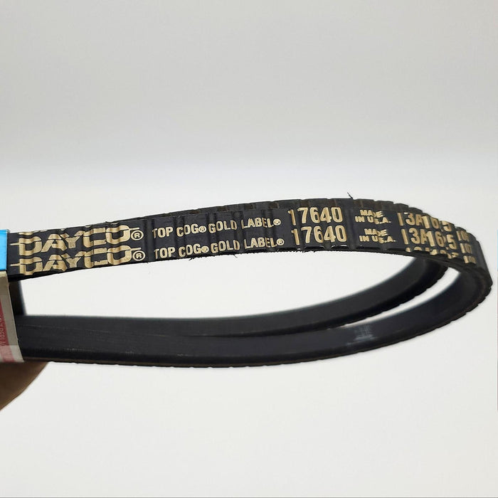 Dayco 17640 Transmission Belt 0.53" Wide 64" Length Gold Label V-Belt 2