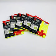 MCR VCL3MLZ Safety Vest Small Class 3 Hi-Viz Lime Zipper Mesh Luminator Lot of 5 9
