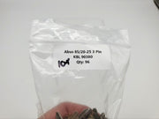 10x Abus 85/20-25 KBL Key Blanks Nickel Plated 3 Pin fits 85/20 & 85/25 Padlocks 3