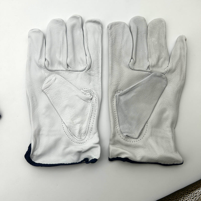 PIP 71-3601 Driver Gloves Size XL Goatskin Leather Keystone Thumb Shirred 6 Pair