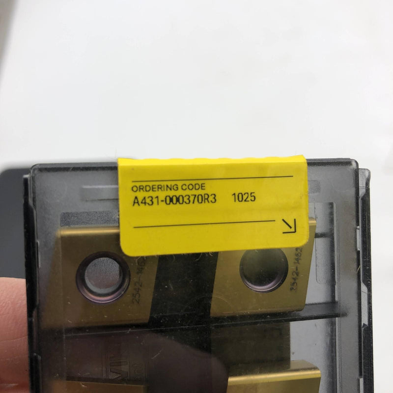 1x Sandvik A431-000370R3 Milling Insert Grade 1025 6131632 2