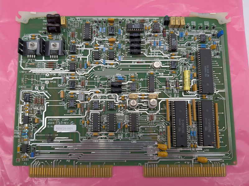 Instron A504-130 Rev G Sensor Conditioner Ext Board T504-198 Rev A 1