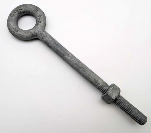 Crosby 5/8" x 8" Forged Eye Bolt G-291 Hot Dip Galvanized Hex Bolt 5200lb Limit 1
