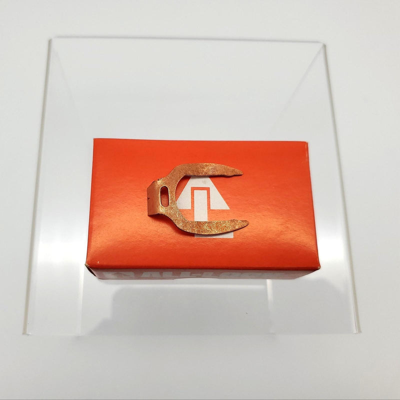 10x All Lock 126 Spring Retaining Clips 1" OD x 5/8" ID Copper Finish Cam Locks 2