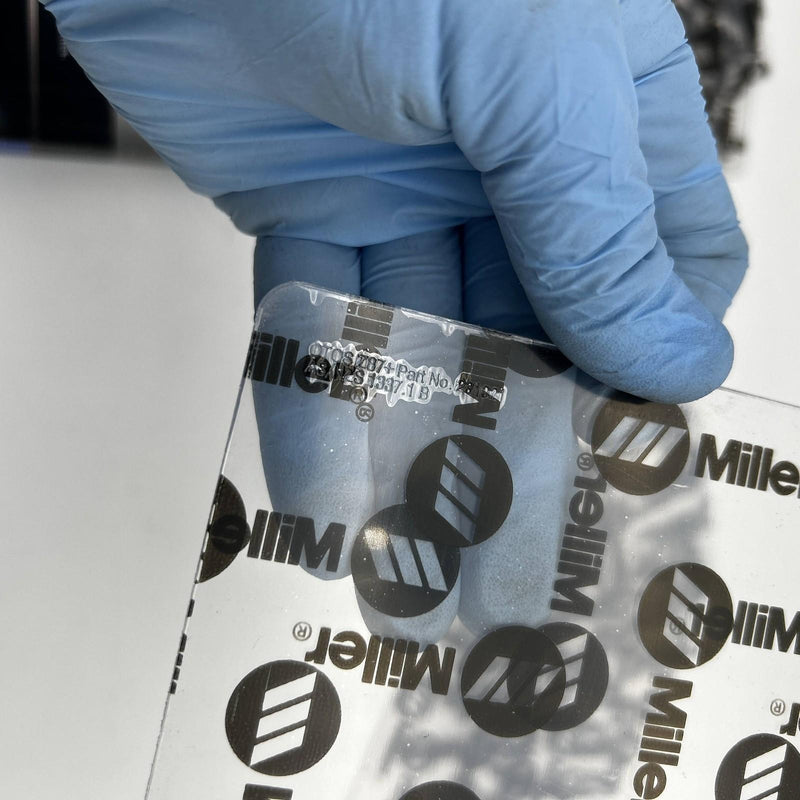 Miller 231921 Front Lens Cover for Welding Helmet 4-1/2" x 5" 2pks/10 lens 6