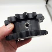 Tsubaki DS60A16 Double Single Sprocket 1-7/16" Bore 3/8" KW 16 Teeth 4.22"OD 4