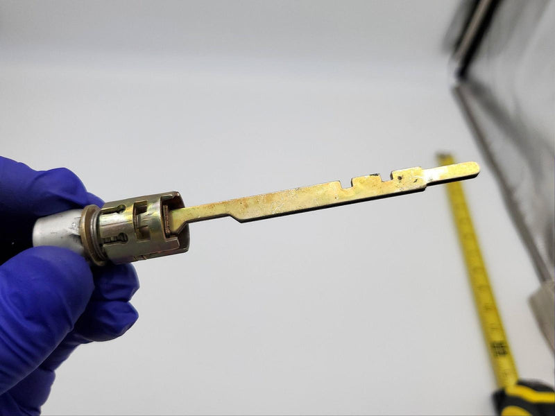 Schlage 01-056 Plunger & Button Inside Satin Aluminum Privacy Knob A40S 4.25" L 3