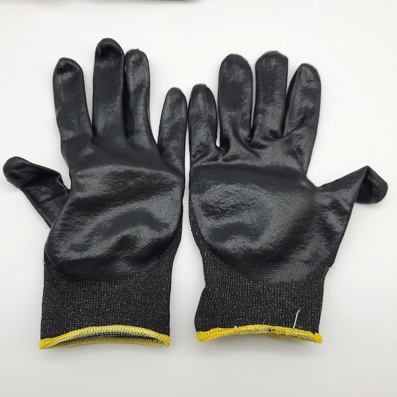 TenActiv ESD A4 Cut Resistant Gloves Medium Nitrile Dipped S18TAFGFN 3 Pairs 4