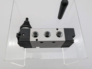 Camozzi 378-905TF Pneumatic Valve 1/8" NPTF 145 PSI Lever Actuator 16 SCFM 3