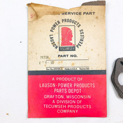 Tecumseh 26756 Gasket for Carburetor Mount OEM New Old Stock NOS 2