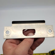 Schlage 10-025 Strike ANSI Satin Stainless Steel Square Corner 1-1/2" Lip 3