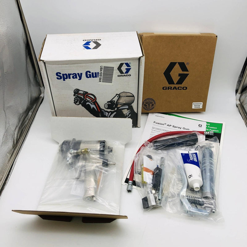 Graco 246100 Fusion Air Purge Spray Gun Round 00 Mix Chamber .029in Orifice Size 11