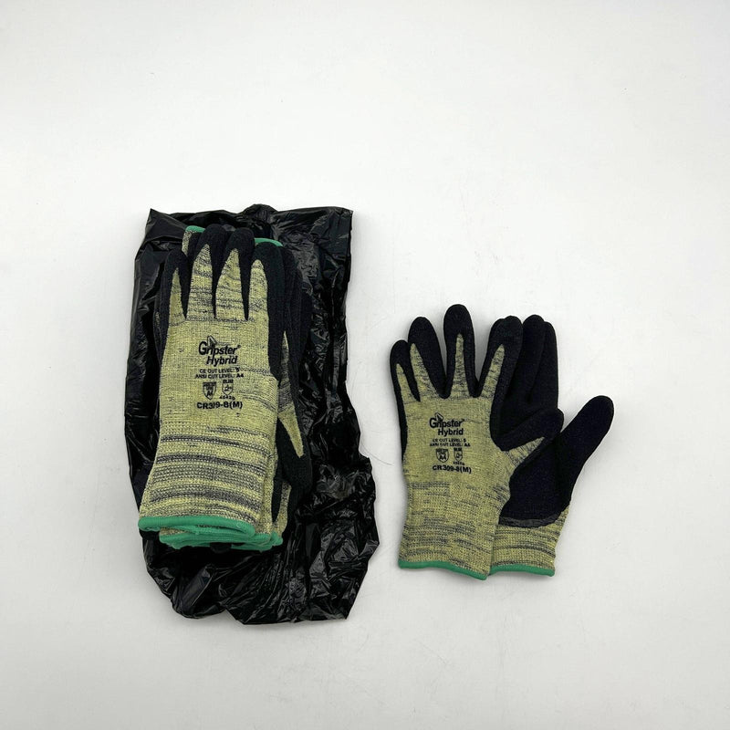 Global Glove CR309 Cut Resistant Glove Sz 8 Medium Gripster Hybrid 12 Pairs 8