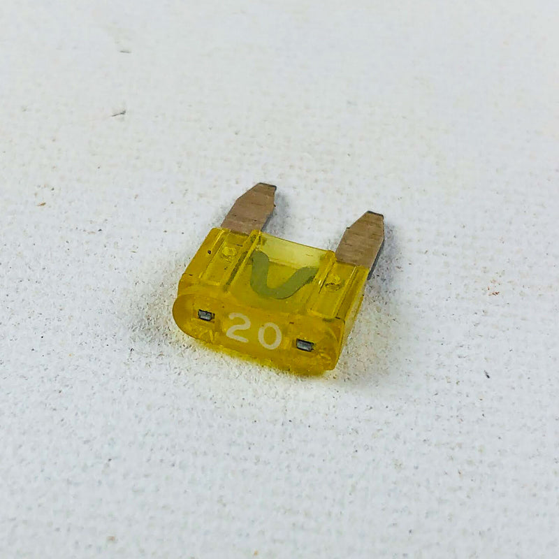 1ct Mopar 6101488 Mini 20 AMP Fuse Yellow OEM NOS 1991-93 Jeep Cherokee Comanche 2