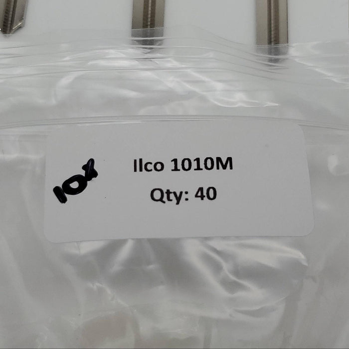10x Ilco 1010M Key Blanks For Some Sargent Locks Nickel Plated 5 Pin USA Made 4