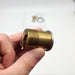 Falcon Mortise Cylinder 1-1/2" Length Satin Chrome # 988 E Keyway 6 Pin 9897 Cam 6