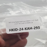 SKF 21234 Radial Shaft Seal CRWH1 2.125" Shaft 3.125" OD 0.438" W Nitrile Lip 4